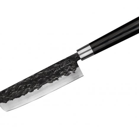 Набор:из 3 кухонных ножей "Samura BLACKSMITH" (23, 43, 95), гвоздичное масло, салфетка