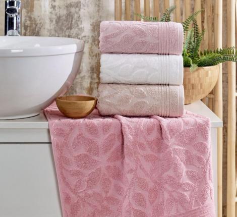 Набор махровых полотенец &quot;PHILIPPUS&quot; 70х140 (1/4 ) PRIME COTTON (A436) HAZAL