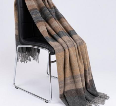 Плед INCALPACA (55% шерсть альпака, 45% шерсть мериноса) PP-80, 170x210