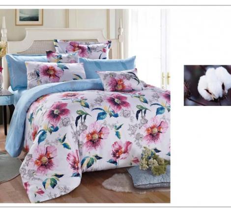 Постельное белье Famille SDS-47 Сатин, 2 спальный