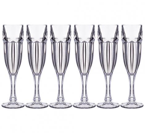 Набор бокалов для шампанского 6 штук &quot;SAFARI&quot; 150 мл