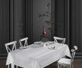 Скатерть "DO&CO" броде жаккард 160х220 VERONA, белый
