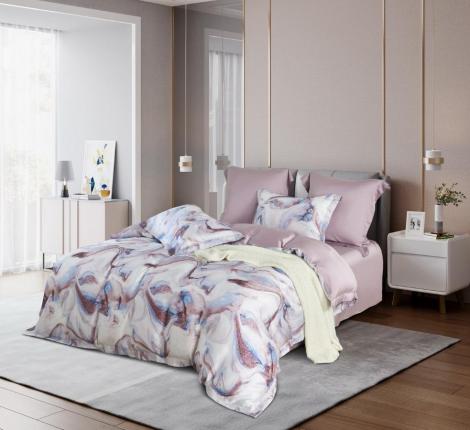 Постельное белье "Sofi de Marko" ПАОЛА №10 Тенсел, Семейный
