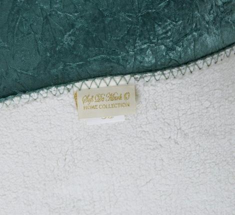 Плед "Sofi de Marko" Ундина (малахит) Бархат, 220х240