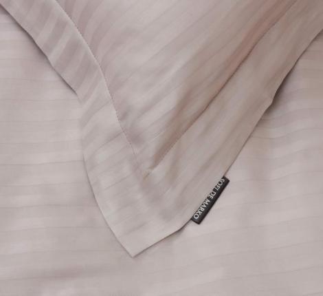 Постельное белье "Sofi de Marko" Моне (пепел лиловый) Страйп Сатин, 1,5 спальный