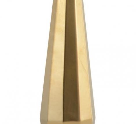 Ваза с крышкой высокая "CAIRO" (золотой) керамика, высота 45 см