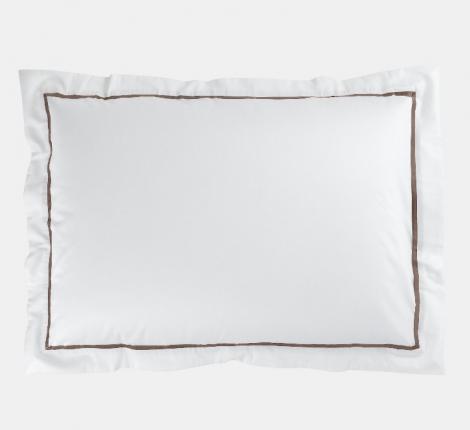 Наволочка с широкой отделкой "ALPINE BROWNIE ALLURE GRASS" Мако-Сатин, 50х70 (2шт)