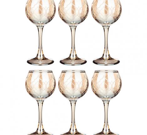 Набор рюмок 6 штук "БАКАРРА" МЕД 194-623, 65 мл