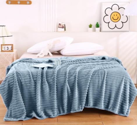 Плед "Cristelle" Stripe premium CST2022-13 Фланель, 200x220