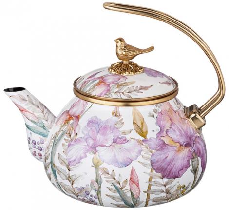 Чайник эмалированный AGNESS "IRISES" 950-756, 2,2 л