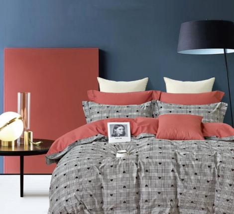 Постельное белье "Cristelle" Amante AM01-135 Сатин, 1,5 спальный