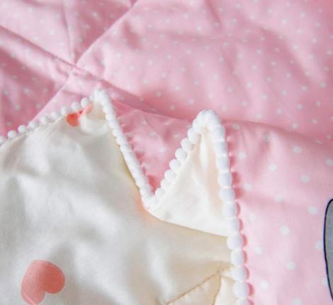 Постельное белье с одеялом детское "Sofi de Marko" Элиот (розовый) Сатин, 1,5 спальный