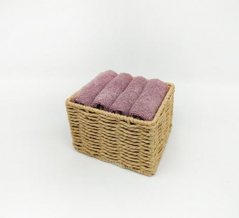 Набор махровых салфеток "Sofi de Marko" Джоди 30х30(4шт), пепел роза