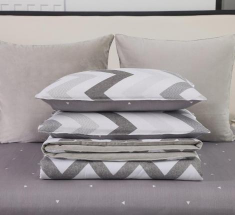 Постельное белье с одеялом "Sofi de Marko" Роберто №12 Велюр/Сатин, 1,5 спальный