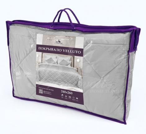 Покрывало Primavelle "VELLUTO" 240х260, Серебро