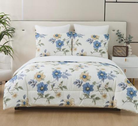 Постельное белье с одеялом "Sofi de Marko" Роберто №38 Велюр/Сатин, Евро