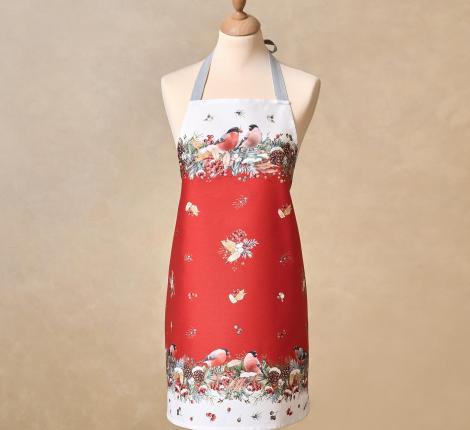 Фартук с пропиткой "МОРОЗКО.СНЕГИРИ", 60х70 см