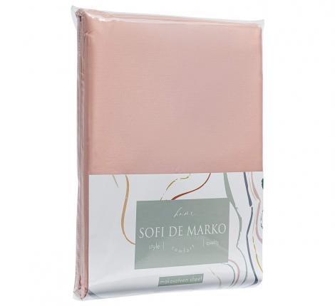 Простыня &quot;Sofi de Marko&quot; Premium Mako (розовый), 240х260