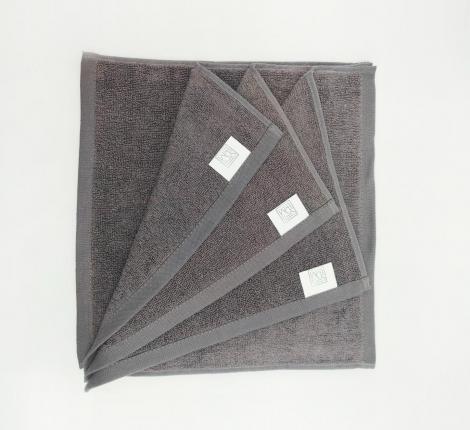 Набор махровых салфеток "Sofi de Marko" Джоди 30х30(4шт), мокко