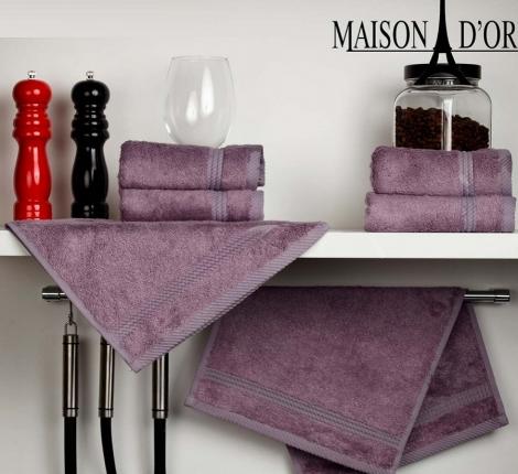 Салфетки махровые Maison D'or &quot;AMADEUS&quot; 30х50-6шт., фиолетовый