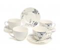 Чайный набор "BLUE GARDEN" на 4 персоны, 8 предметов (240 мл)