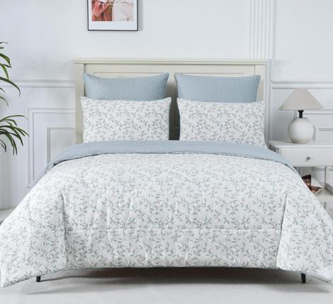 Постельное белье с одеялом "Sofi de Marko" Ришелье №56 Сатин, 1,5 спальный