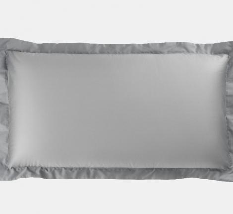 Наволочка "ASH GREY ALLURE GRASS" Мако-Сатин, 50х90 (2шт)