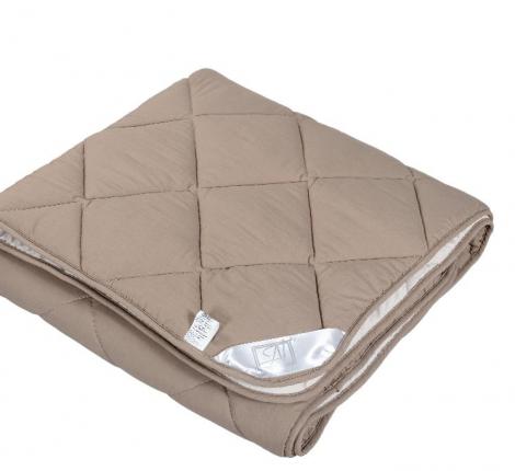 Одеяло легкое "FLUFFY DREAM" 140х205, Мокко-Бежевый