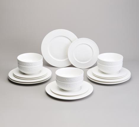 Набор посуды обеденный "CAVIER" на 6 персон, 18 предметов