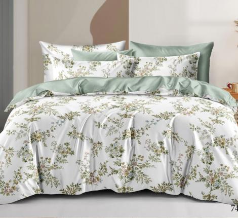 Постельное белье "Cleo" Satin Lux CL15/747-SL Сатин, 1,5 спальный