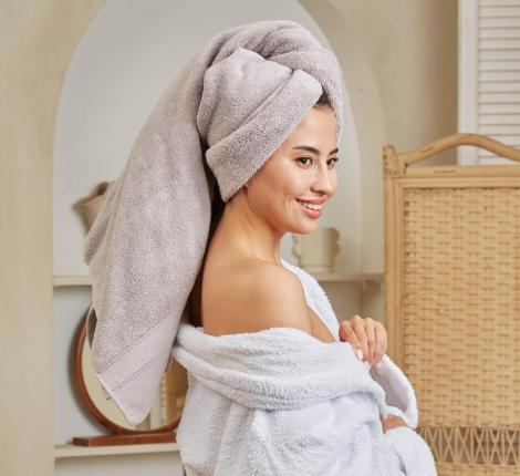 Полотенце банное Шанти 76х142, лавандовый