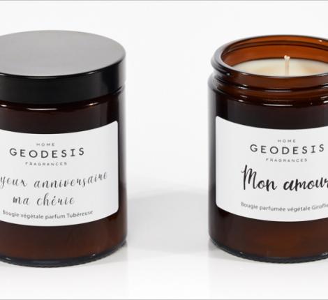 Свеча ароматическая "Geodesis" Je t'aime, 150 грамм