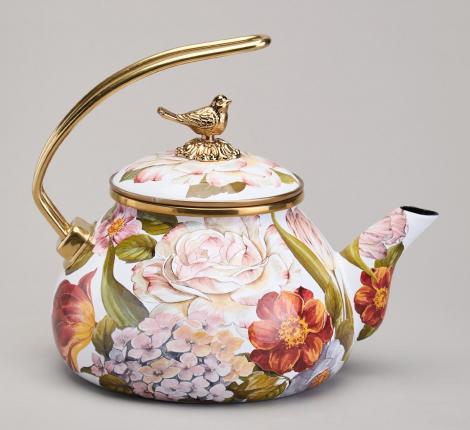 Чайник эмалированный AGNESS "ФЛАНДРИЯ", 2,2 л