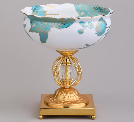 Фруктовница на ножке "Lefard" 46-1385, 20*20*22,5 см