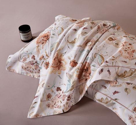 Постельное белье "Asabella" 2264-6 Мако-Сатин, Евро