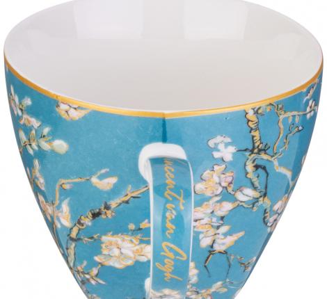 Чайный набор "ЦВЕТУЩИЙ МИНДАЛЬ" (В. ВАН ГОГ) на 4 персоны, 8 предметов (250 мл)