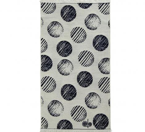 Коврик детский Bubble (черный), 80х150