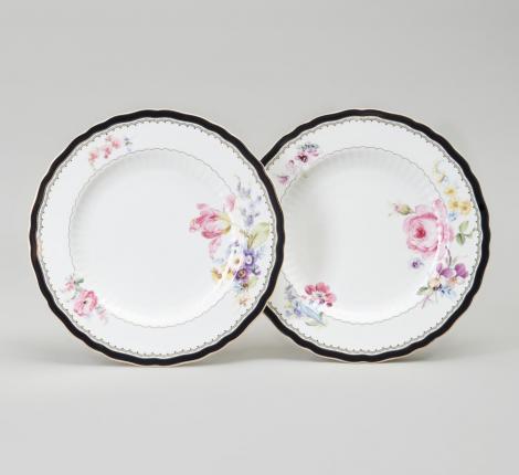 Набор закусочных тарелок 2 шт. "NOSTALGIE", диаметр 20.5 см