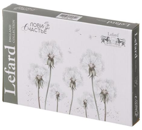 Блюдо прямоугольное "ЛОВИ СЧАСТЬЕ", длина 23 см