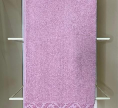 Полотенце махровое 70х130 AMBIELLA "HELENA", сухая роза