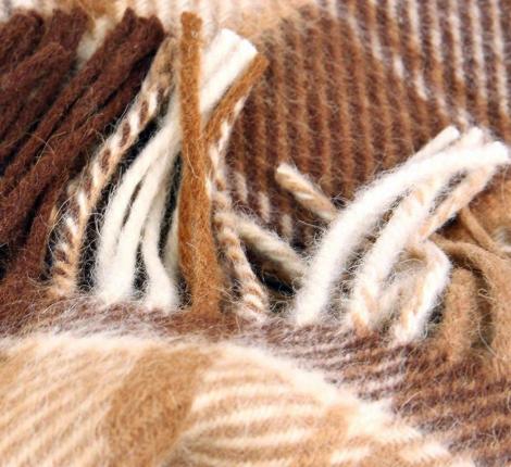 Плед INCALPACA (55% шерсть альпака, 45% шерсть мериноса) PP-31, 170x210