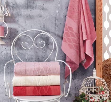 Набор бамбуковых полотенец "DO&CO" 70*140 (1/4 шт.) VICTORI