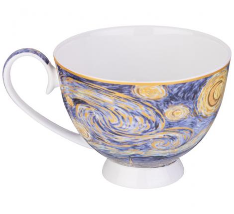 Чайная пара "ЗВЁЗДНАЯ НОЧЬ" (В. ВАН ГОГ), 250 мл