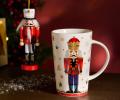 Набор подарочный "ЩЕЛКУНЧИК" 580-098, (кружка 385 мл с ёлочной игрушкой)