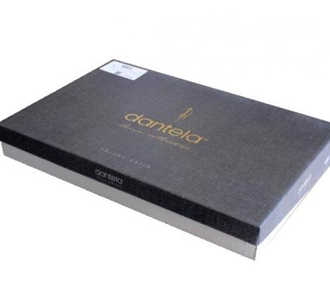 Постельное бельё "DANTELA VITA" сатин с вышивкой ASRIN (кремовый), Евро