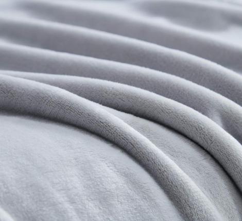 Плед "Sofi de Marko" София (светло-серая1) Велсофт, 160х220