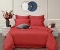 Постельное белье "Sofi de Marko" Моно (коралл) Сатин ДеЛюкс, Евро макс