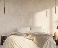 Постельное бельё "MAJOLİ" Stonewashed NATURA Варёный хлопок, 1,5 спальный