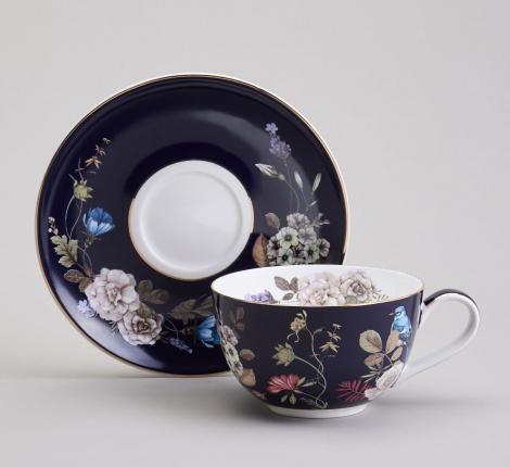 Чайный набор "КОБАЛЬТ" 86-2504-1 на 2 персоны, 4 предмета (300 мл)