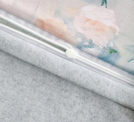 Постельное бельё "KARTEKS" жаккардовый сатин АКВАРЕЛЬ CVP 02, 2 спальный